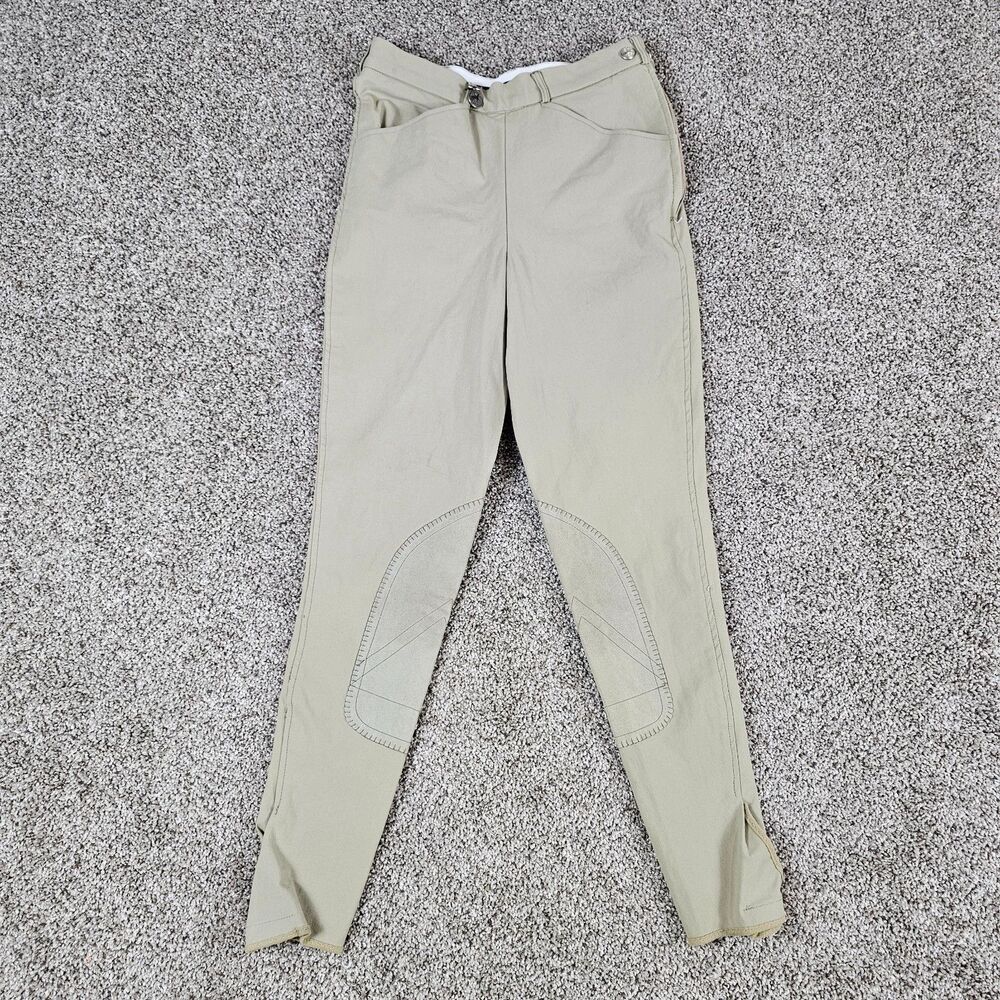 Pikeur Breeches EU 36 24x25 Beige Knee Patch Equestrian Horse Riding The Winner